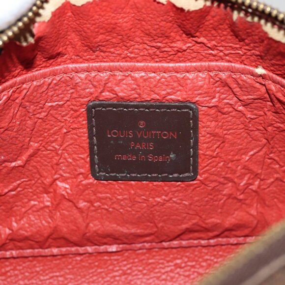 LOUIS VUITTON Damier Ebene Pochette Cosmetic PM Pouch - Picture 8 of 16